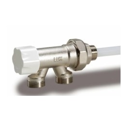 Четирипътен ТЕРМОВЕНТИЛ, ЕДНОТРЪБНО свързване 24*19